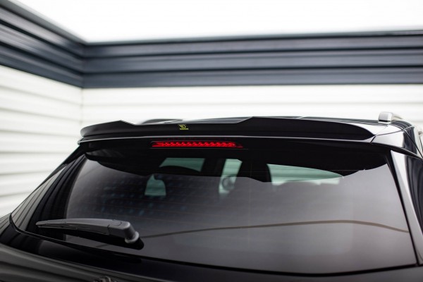 Spoiler CAP für Peugeot 3008 GT-Line Mk2 Facelift schwarz Hochglanz