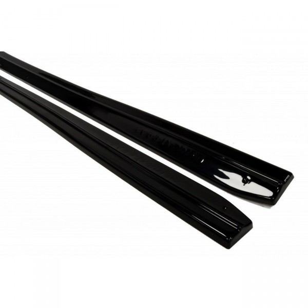 Seitenschweller Ansatz für SAAB 9-3 TURBO X/ Aero Facelift schwarz Hochglanz