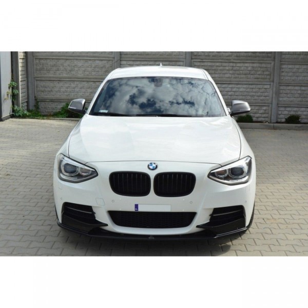 Front Ansatz für BMW 1er F20/F21 M-Power (vor Facelift) schwarz Hochglanz