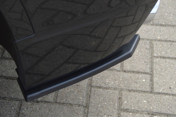 Heckansatz Seitenteile aus ABS hochglanz schwarz BMW X3, F25 Bj.: 2014-2017 Fahrzeuge mit M-Packet