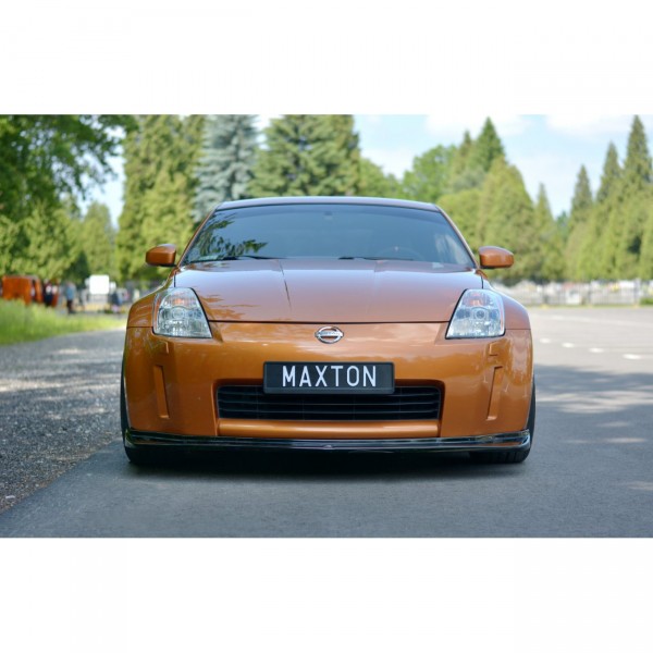 Front Ansatz für NISSAN 350Z schwarz Hochglanz