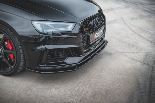 Front Ansatz V.4 für Audi RS3 8V FL Sportback Carbon Look
