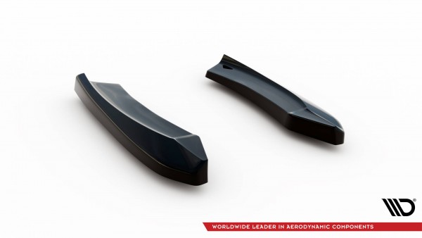 Heck Ansatz Flaps Diffusor für Kia Ceed GT Mk3 schwarz Hochglanz