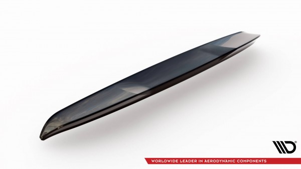 Höher Spoiler CAP für 3D Alfa Romeo Tonale Mk1 schwarz Hochglanz