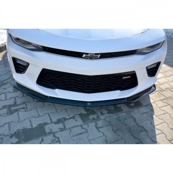 Front Ansatz V.2 für CHEVROLET CAMARO 6TH-GEN. PHASE-I 2SS COUPE schwarz Hochglanz