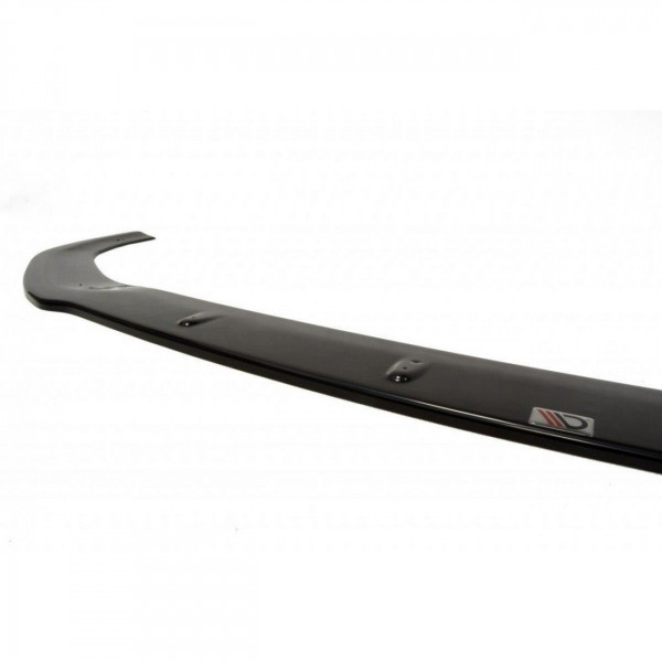 Front Ansatz für (Focus RS Look Stoßstange) Ford Fiesta Mk7 FL schwarz Hochglanz