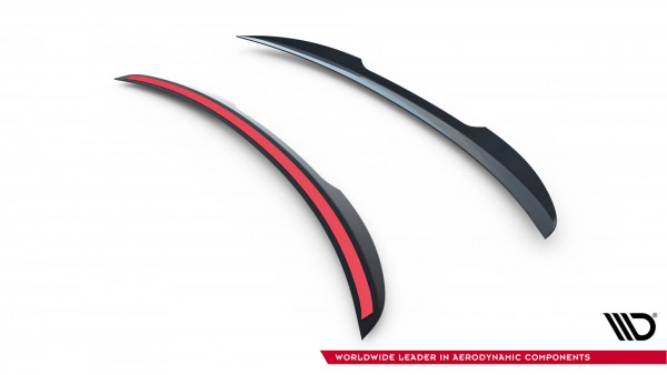 Spoiler CAP für Porsche 911 Turbo S Sport Package 992 schwarz Hochglanz