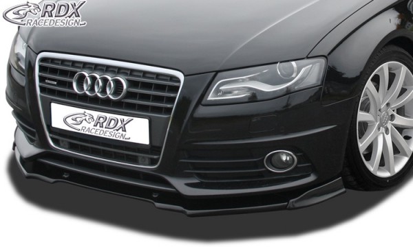 RDX Frontspoiler VARIO-X für AUDI A4 B8/B81 (S-Line- bzw. S4-Frontstoßstange) Frontlippe Front Ansat