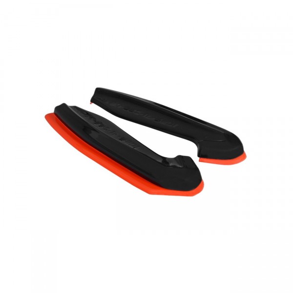 Heck Ansatz Flaps Diffusor passend für V.2 SUBARU BRZ FACELIFT schwarz Hochglanz