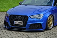 Cup Frontspoilerlippe aus ABS hochglanz schwarz Audi RS3, 8VA Bj.: 2015  2017 Passend für Audi RS3 Cup Frontspoilerlippe aus ABS hochglanz schwarz Audi RS3, 8VA Bj.: 2015  2017 Passend für Audi RS3