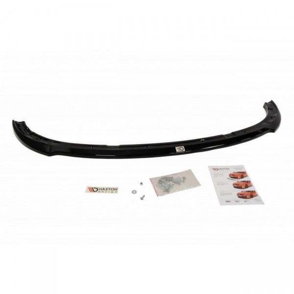 Front Ansatz für RENAULT CLIO III RS schwarz Hochglanz