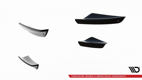 Stoßstangenflügel vorne (Canards) für Audi A3 S-Line Limousine / S3 Limousine 8Y Facelift