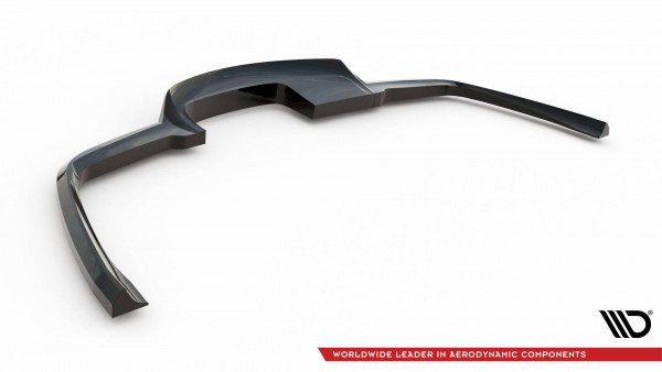 Hinten Splitter (mit einem vertikalem balken) für Land Rover Range Rover Velar R-Dynamic Mk1 schwarz