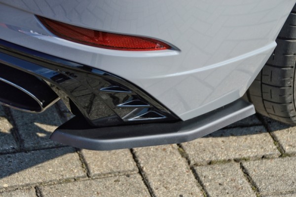Heckansatz Seitenteile aus ABS hochglanz schwarz Audi RS3, 8V, Facelift Bj.: 2017 - Passend für Audi