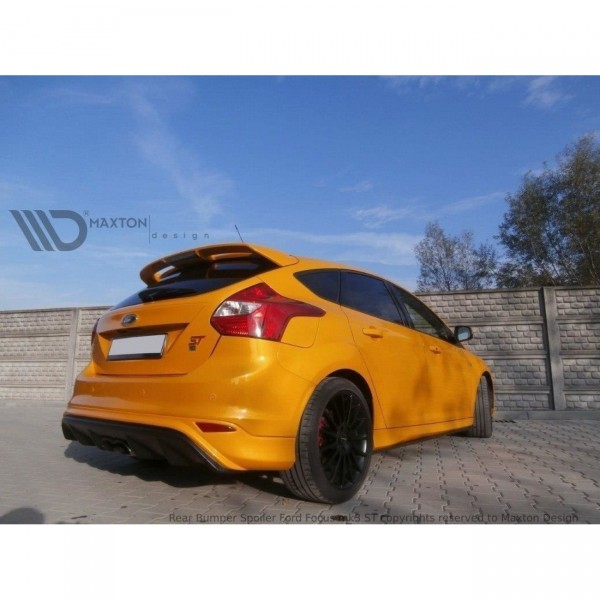Diffusor Heck Ansatz passend für RS2015 LOOK FORD FOCUS MK3 ST (vor Facelift)