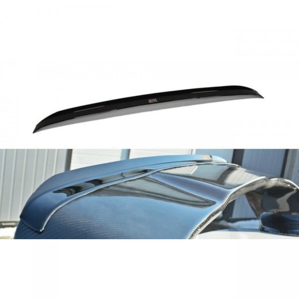 Spoiler CAP für Mitsubishi Lancer Evo X schwarz Hochglanz