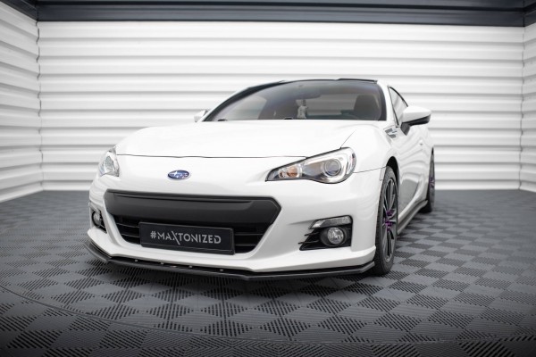 Front Ansatz V.4 für Subaru BRZ Mk1 schwarz Hochglanz