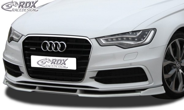 RDX Frontspoiler VARIO-X für AUDI A6 4G C7 (S-Line- bzw. S6-Frontstoßstange) Frontlippe Front Ansatz