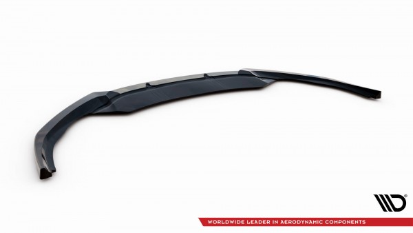Front Ansatz V.3 für Audi RS7 C7 Facelift schwarz Hochglanz