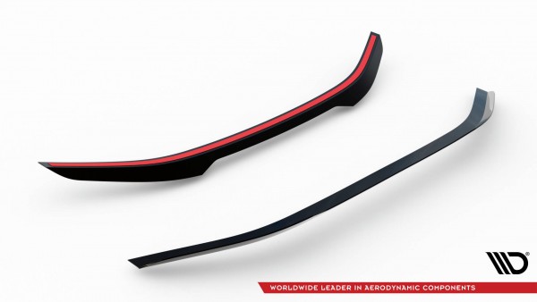 Spoiler CAP für Hyundai Veloster N Mk2 schwarz Hochglanz