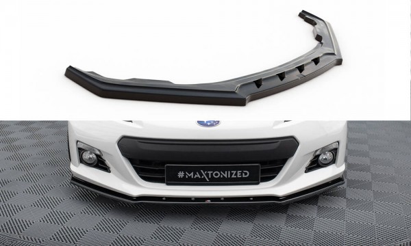 Front Ansatz V.4 für Subaru BRZ Mk1 schwarz Hochglanz