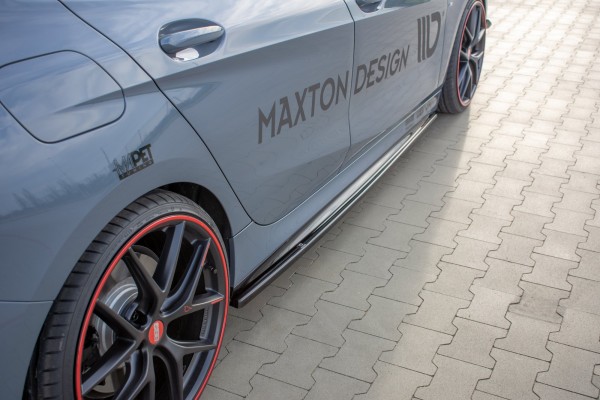 Seitenschweller Ansatz für V.1 für BMW 1er F40 M-Paket/ M135i Carbon Look