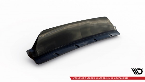 Mittlerer Diffusor Heck Ansatz DTM Look für Chrysler 300 Mk2 schwarz Hochglanz