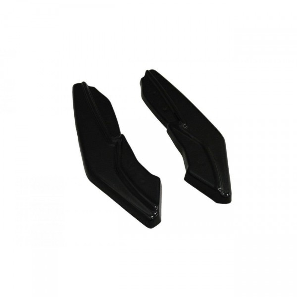 Heck Ansatz Flaps Diffusor für Renault Laguna mk 3 Coupe schwarz Hochglanz