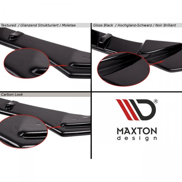 Front Ansatz passend für V.1 HONDA CIVIC EP3 (MK7) TYPE-R/S FACELIFT Carbon Look
