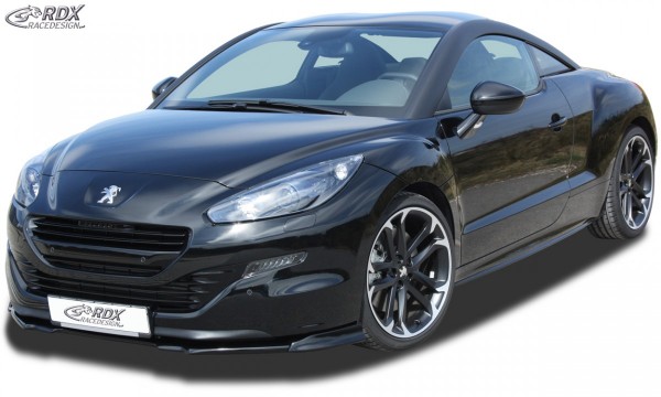 RDX Frontspoiler VARIO-X für PEUGEOT RCZ Phase 2 2013+ Frontlippe Front Ansatz Vorne Spoilerlippe