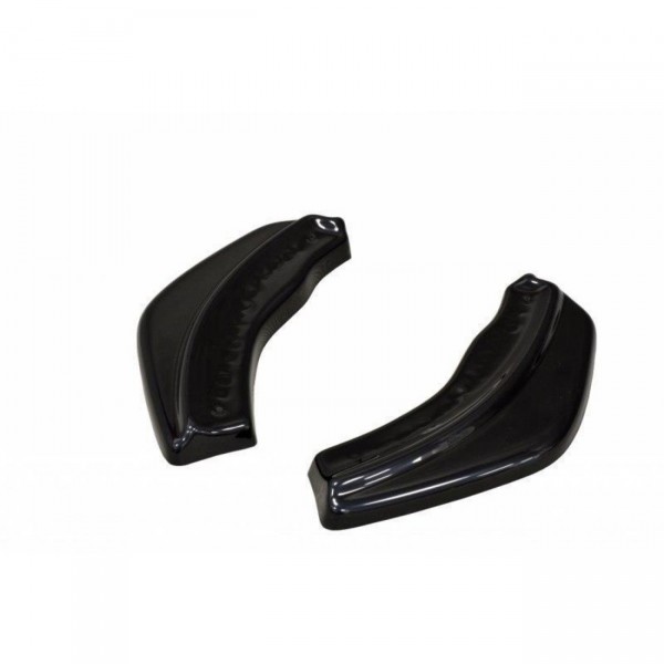 Heck Ansatz Flaps Diffusor für Ford Focus RS Mk1 schwarz Hochglanz