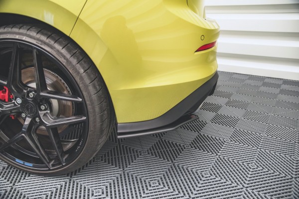 Robuste Racing Heck Ansatz Flaps Diffusor für Volkswagen Golf 8 GTI Clubsport