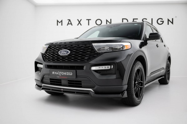 Front Ansatz für Ford Explorer XLT Mk6 schwarz Hochglanz