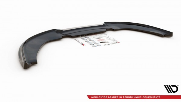 Front Ansatz V.1 für Audi RS4 B7 schwarz Hochglanz