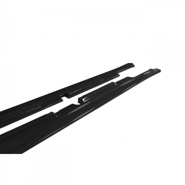 Seitenschweller Ansatz für Lexus IS Mk2 schwarz Hochglanz