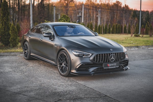 Front Ansatz V.1 für Mercedes-AMG GT 53 4-Door Coupe Carbon Look