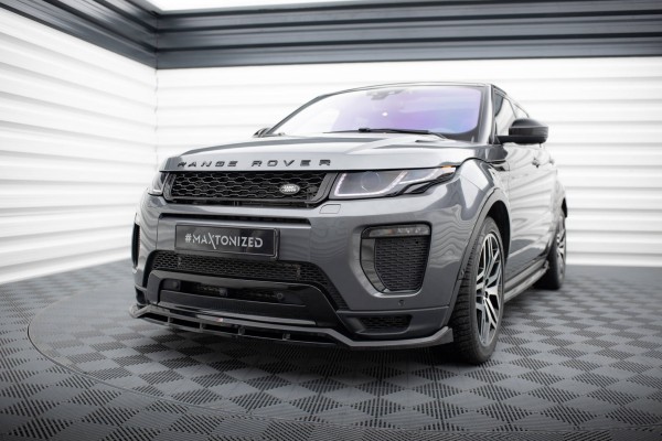 Front Ansatz für Land Rover Range Rover Evoque HSE Dynamic Mk1 Facelift schwarz Hochglanz
