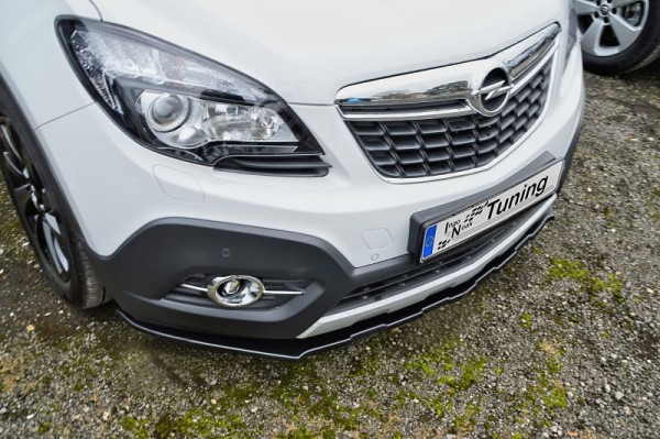 CUP Frontspoilerlippe aus ABS hochglanz schwarz Opel Mokka Bj.: 2012-2016 Alle Ausführungen
