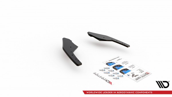 Robuste Racing Heck Ansatz Flaps Diffusor für Volkswagen Golf GTI / GTE Mk8