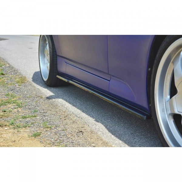 Seitenschweller Ansatz für HONDA S2000 schwarz Hochglanz