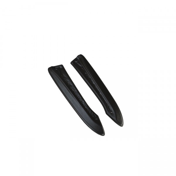 Heck Ansatz Flaps Diffusor für Audi RS6 C6 Avant schwarz Hochglanz