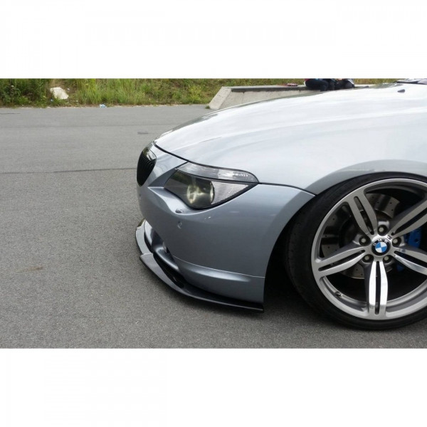 Front Ansatz passend für BMW 6er E63 / E64 (vor Facelift) V.2 schwarz Hochglanz
