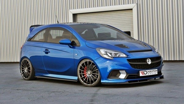 Front Ansatz für OPEL CORSA E OPC/VXR NÜRBURG Carbon Look