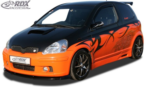RDX Frontspoiler VARIO-X für TOYOTA Yaris TS P1 2003-2005 Frontlippe Front Ansatz Vorne Spoilerlippe