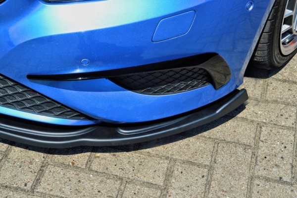 CUP Frontspoilerlippe aus ABS hochglanz schwarz Mercedes Benz CLA 45AMG, C117 / 245G Bj.:2012-2015