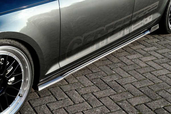 Seitenschwellersatz aus ABS, mit seitlichem Wing hinten