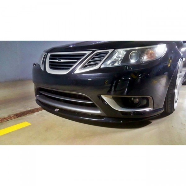Front Ansatz für SAAB 9-3 TURBO X schwarz Hochglanz