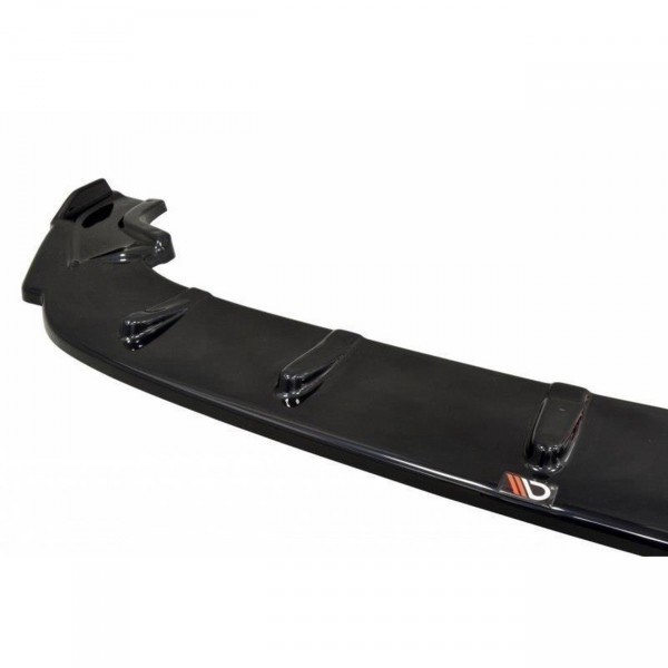 Front Ansatz V.1 für VW Golf 7 R / R-Line Facelift schwarz Hochglanz