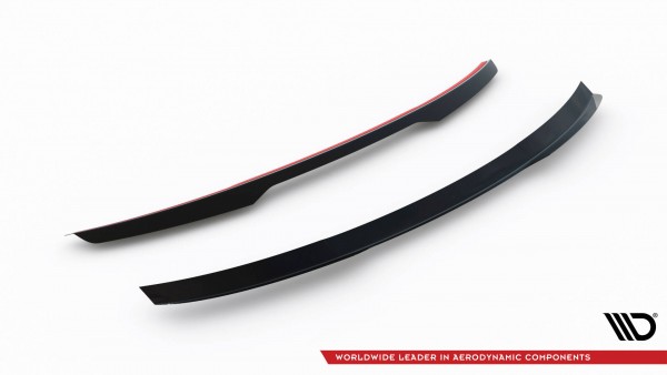 Spoiler CAP für Peugeot 3008 GT-Line Mk2 Facelift schwarz Hochglanz