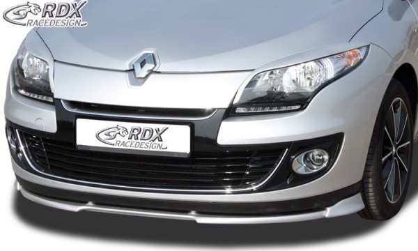 RDX Frontspoiler VARIO-X für RENAULT Megane 3 Limousine / Grandtour (2012+) Frontlippe Front Ansatz